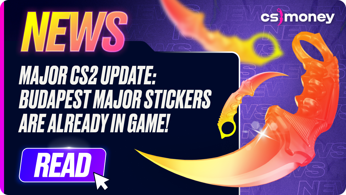 CS2 Update November 12: Budapest Major Pick’Em, New Stickers, and More